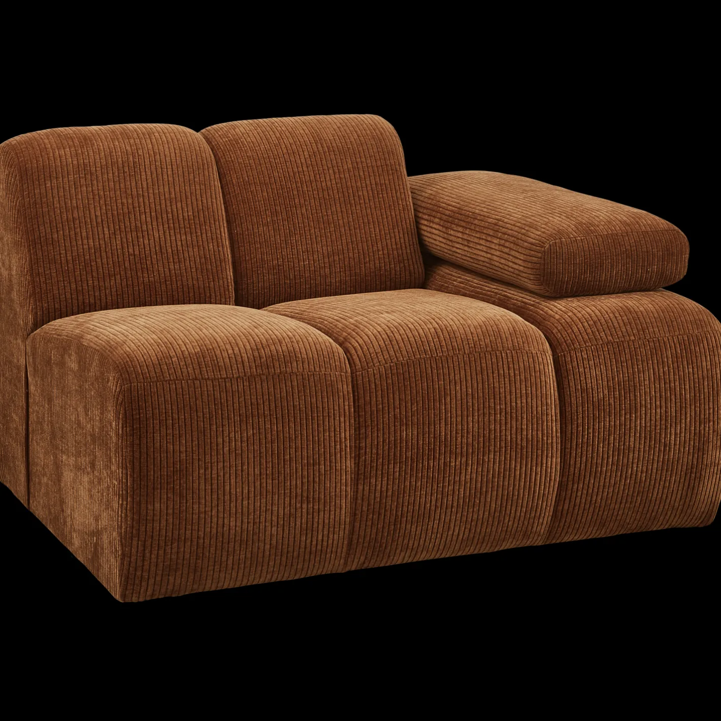 Clearance WOOOD Mojo Rib Elementenbank Rust Brown