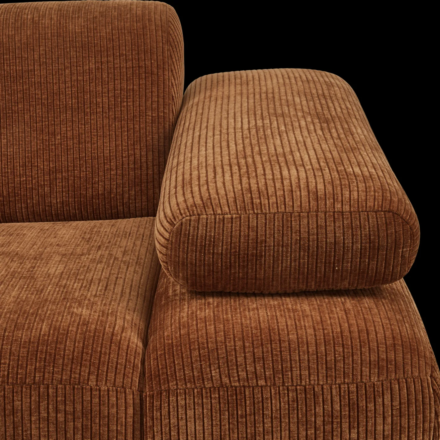 Clearance WOOOD Mojo Rib Elementenbank Rust Brown