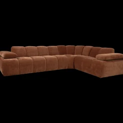 Clearance WOOOD Mojo Rib Hoekbank Rust Brown