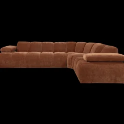 Clearance WOOOD Mojo Rib Hoekbank Rust Brown