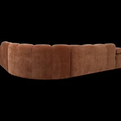Clearance WOOOD Mojo Rib Hoekbank Rust Brown