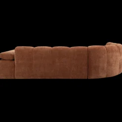 New WOOOD Mojo Rib Hoekbank Rust Brown