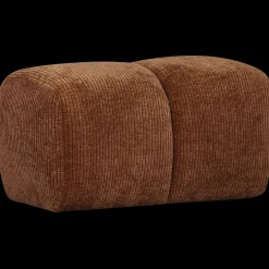 Online WOOOD Mojo Rib Poef Rust Brown