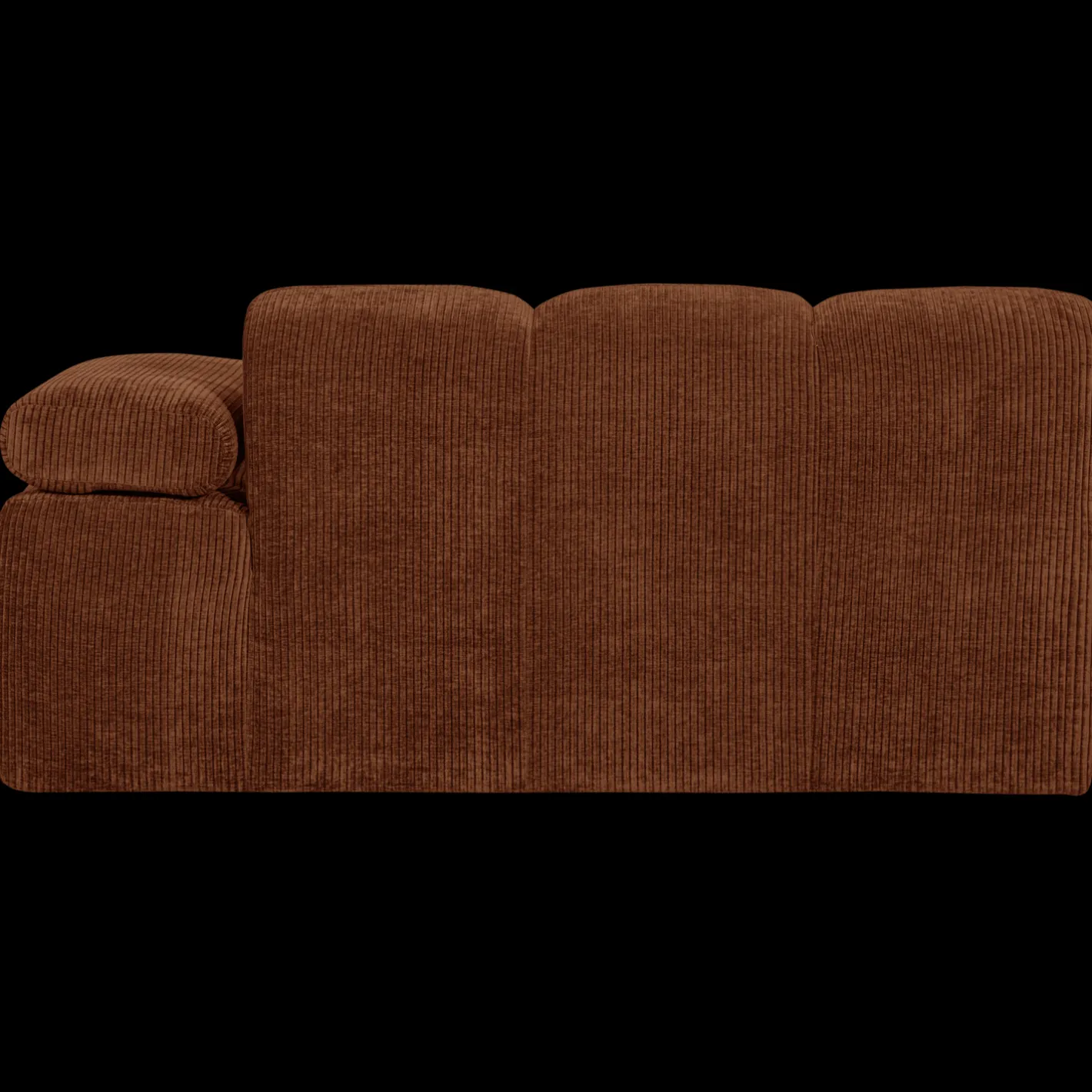 Online WOOOD Mojo Rib Zitbank Rust Brown