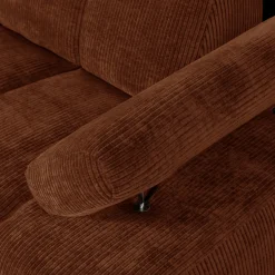 Online WOOOD Mojo Rib Zitbank Rust Brown