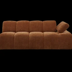 WOOOD Mojo Rib 2-Zitsbank Rust Brown