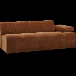 WOOOD Mojo Rib 2-Zitsbank Rust Brown