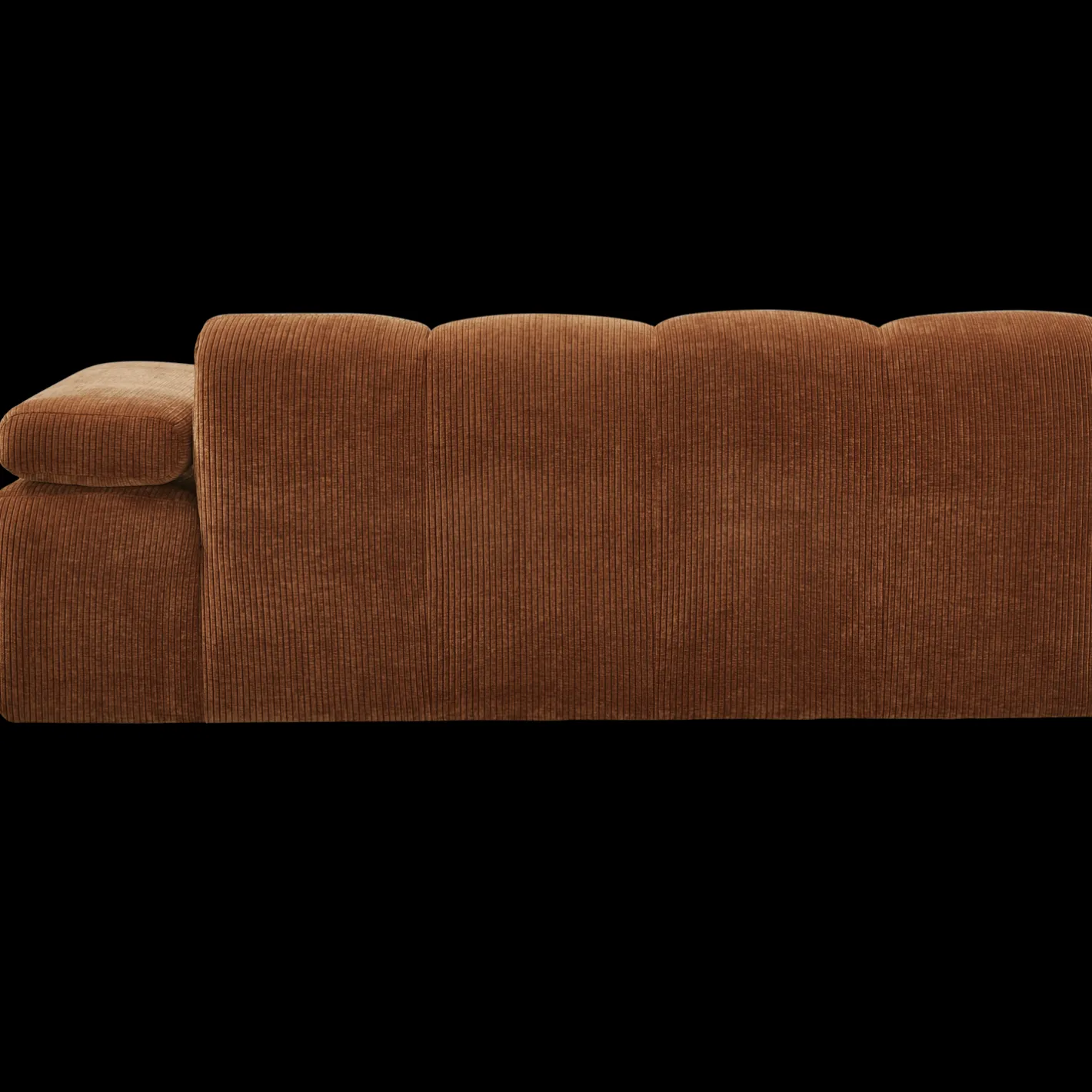 WOOOD Mojo Rib 2-Zitsbank Rust Brown