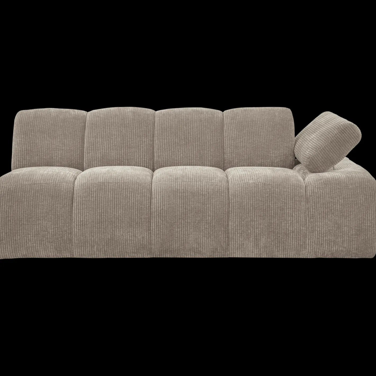 Sale WOOOD Mojo Rib 2-Zitsbank Dark Sand