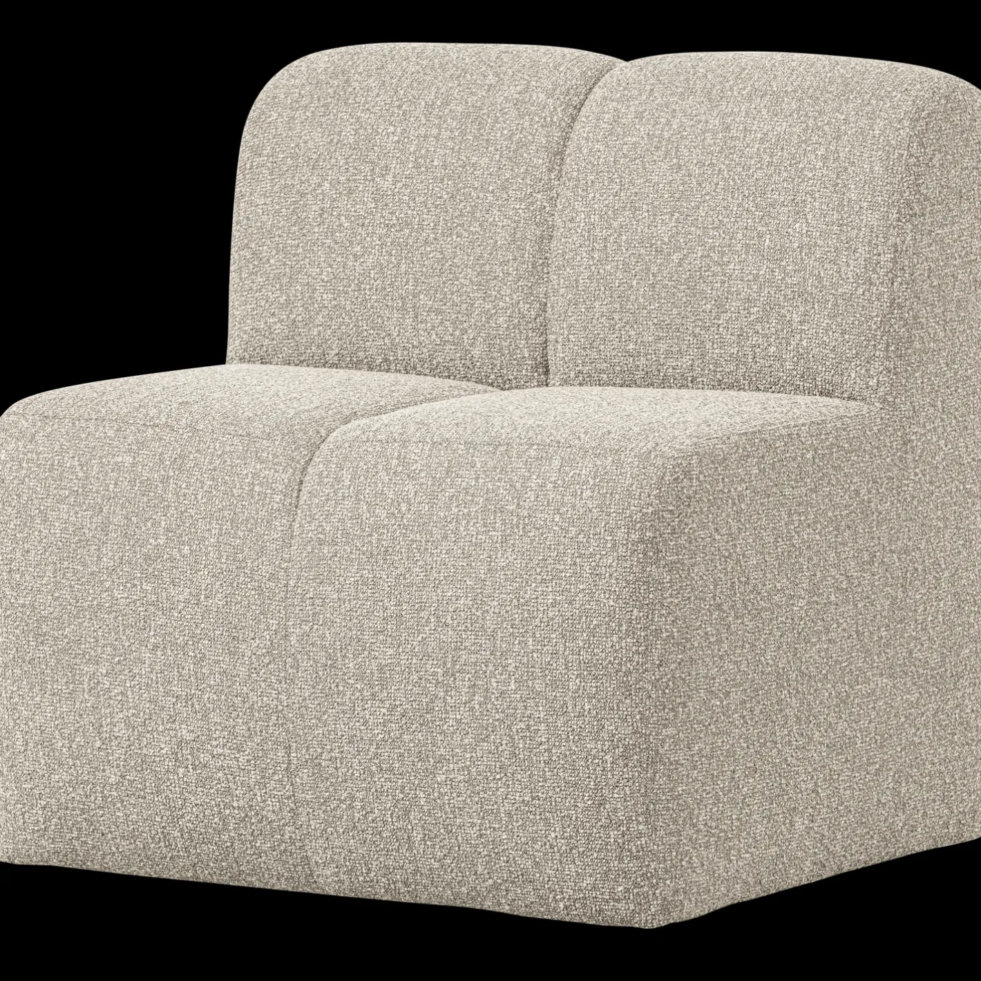 Hot WOOOD Mojo 1-Zits Eetkamerbank Beige