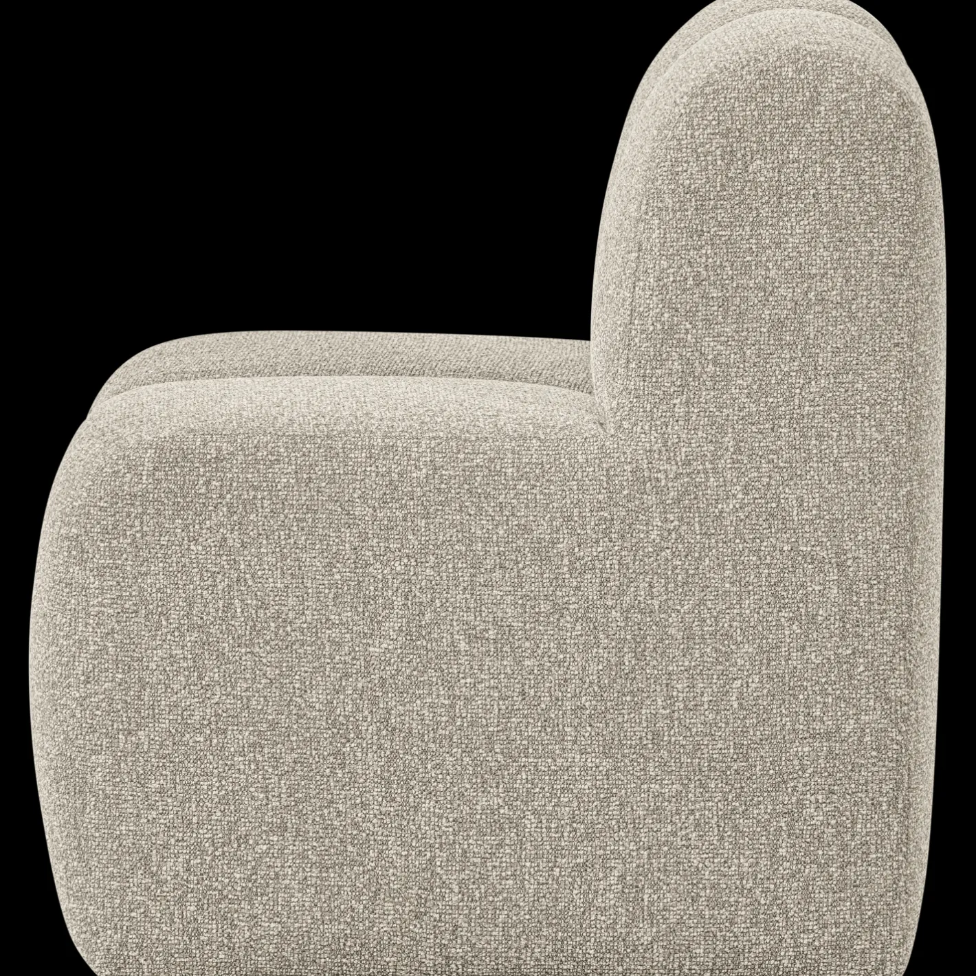 Hot WOOOD Mojo 1-Zits Eetkamerbank Beige