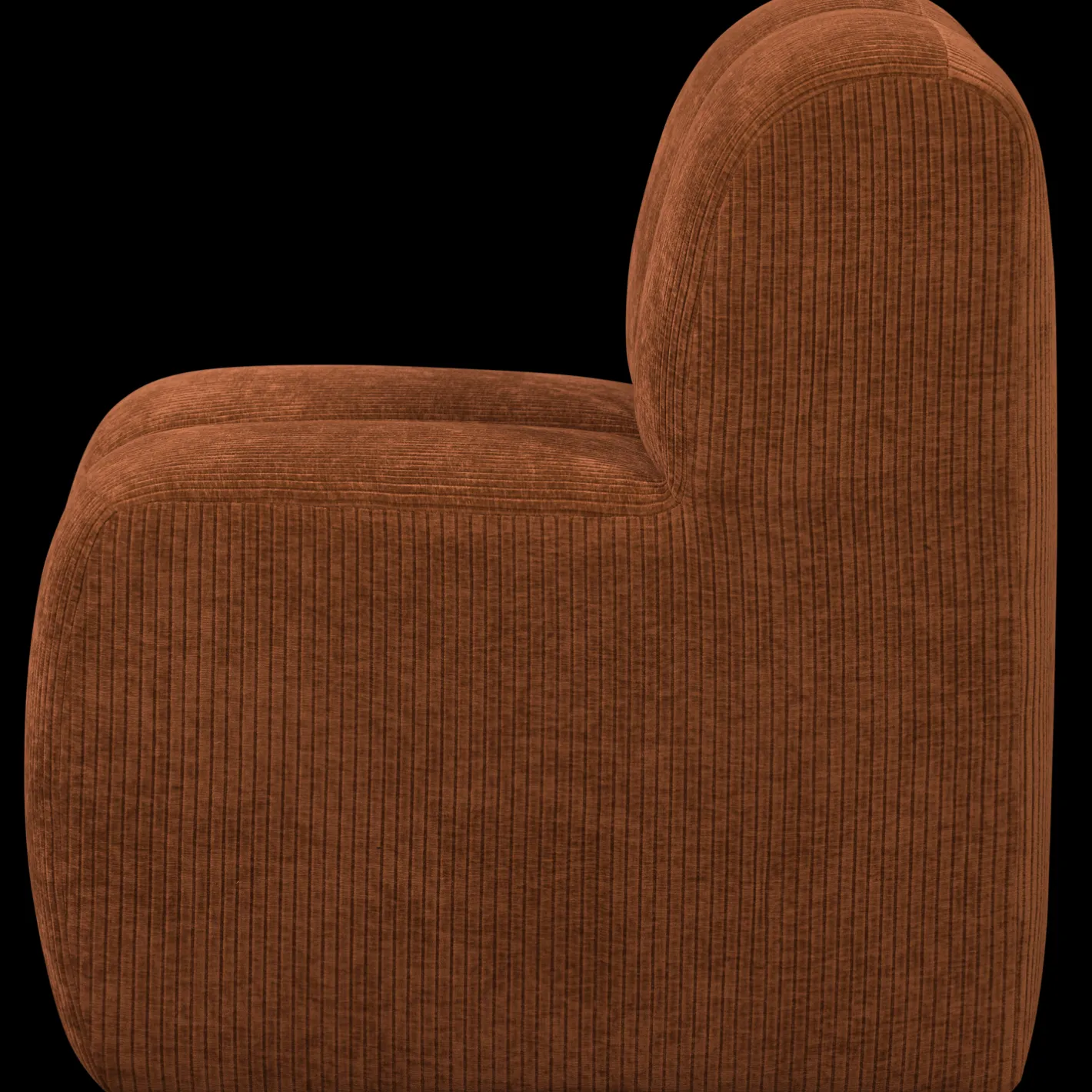 Discount WOOOD Mojo 1-Zits Eetkamerbank Roestbruin