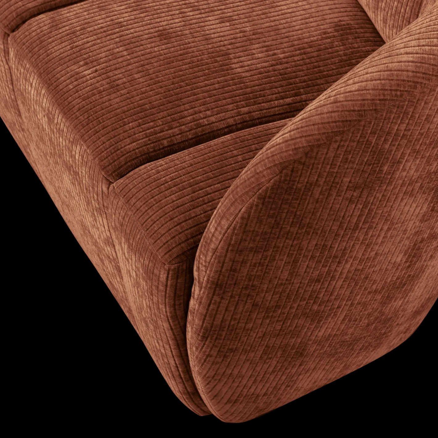 Outlet WOOOD Mojo 2-Zitsbankje Rust Brown