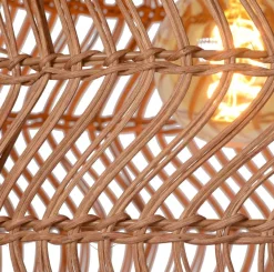 Hot Lucide Moloko Hanglamp Okergeel, Bruin