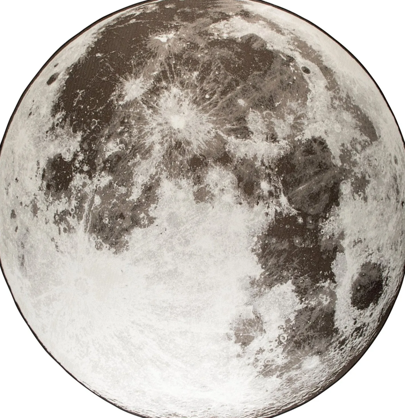 Online Zuiver Moon Vloerkleed Stone Grey
