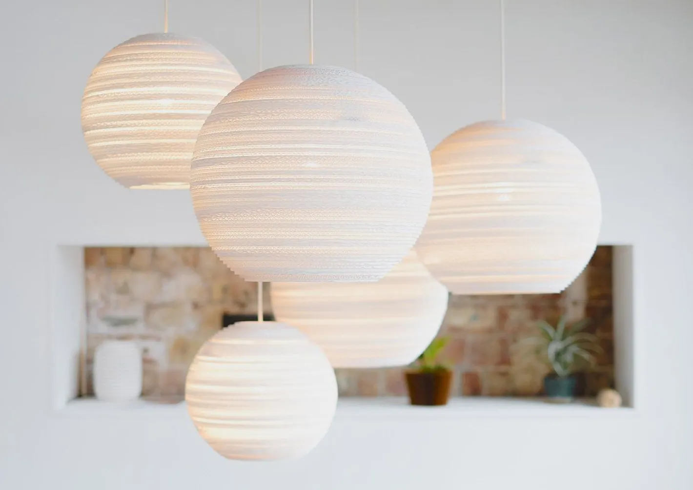 Discount Graypants Moon Hanglamp White