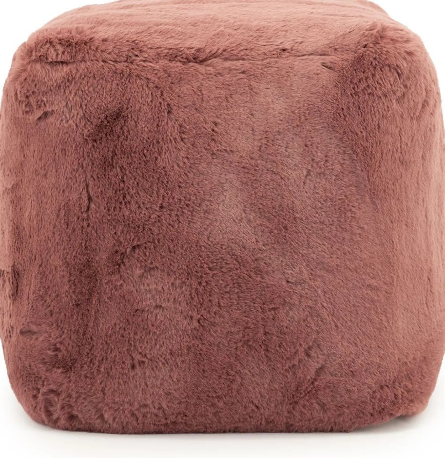 New By Boo Mosa Poef Burgundy