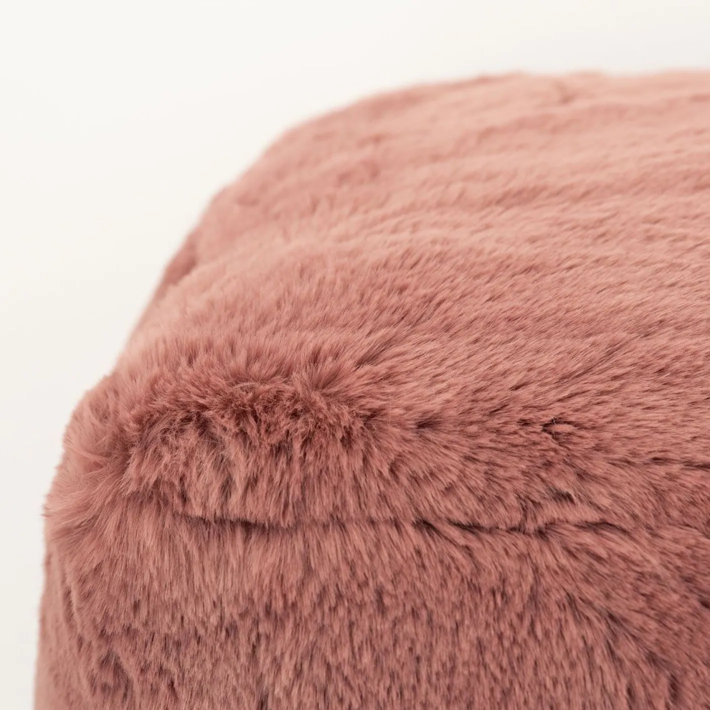 New By Boo Mosa Poef Burgundy