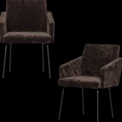Hot WOOOD Mount Eetkamerstoel Dark Brown