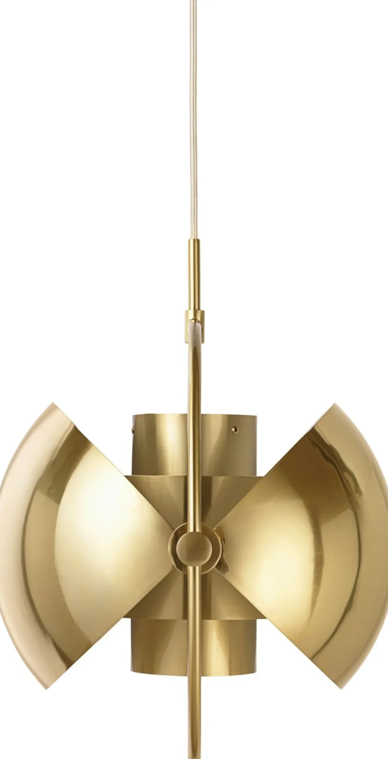 Discount GUBI Multi-Lite Hanglamp Shiny Brass