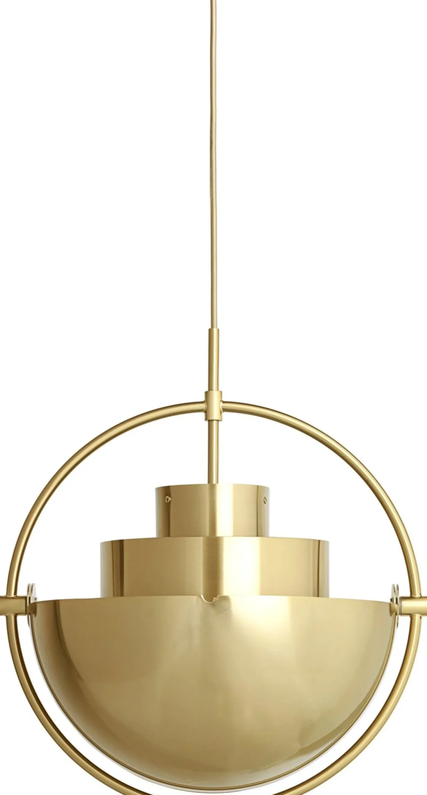 Discount GUBI Multi-Lite Hanglamp Shiny Brass