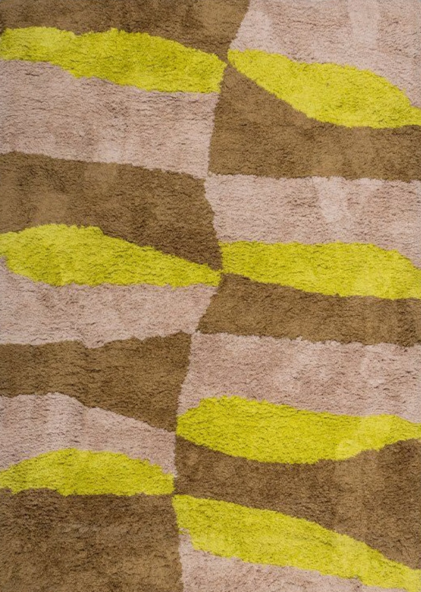 Sale WOOOD Musa Vloerkleed Natural, Yellow