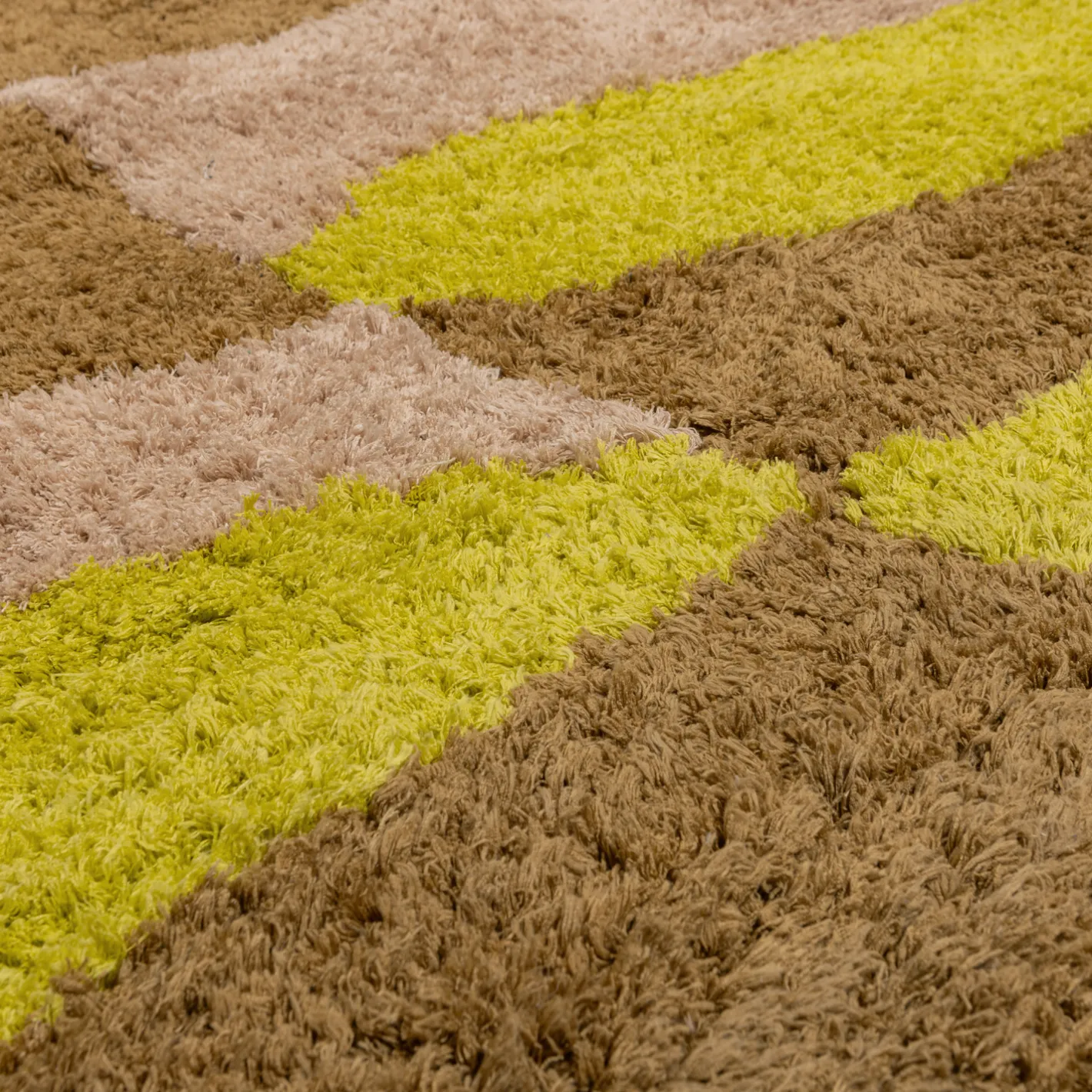 Sale WOOOD Musa Vloerkleed Natural, Yellow