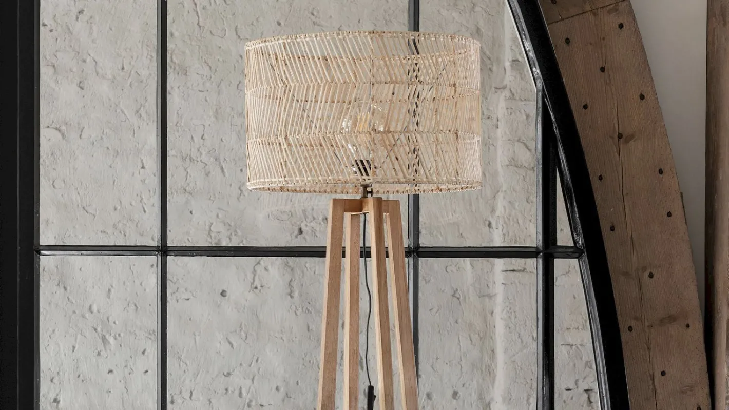 Hot MUST Living Es Canar Vloerlamp Naturel