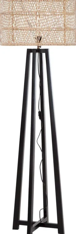 New MUST Living Es Canar Vloerlamp Zwart