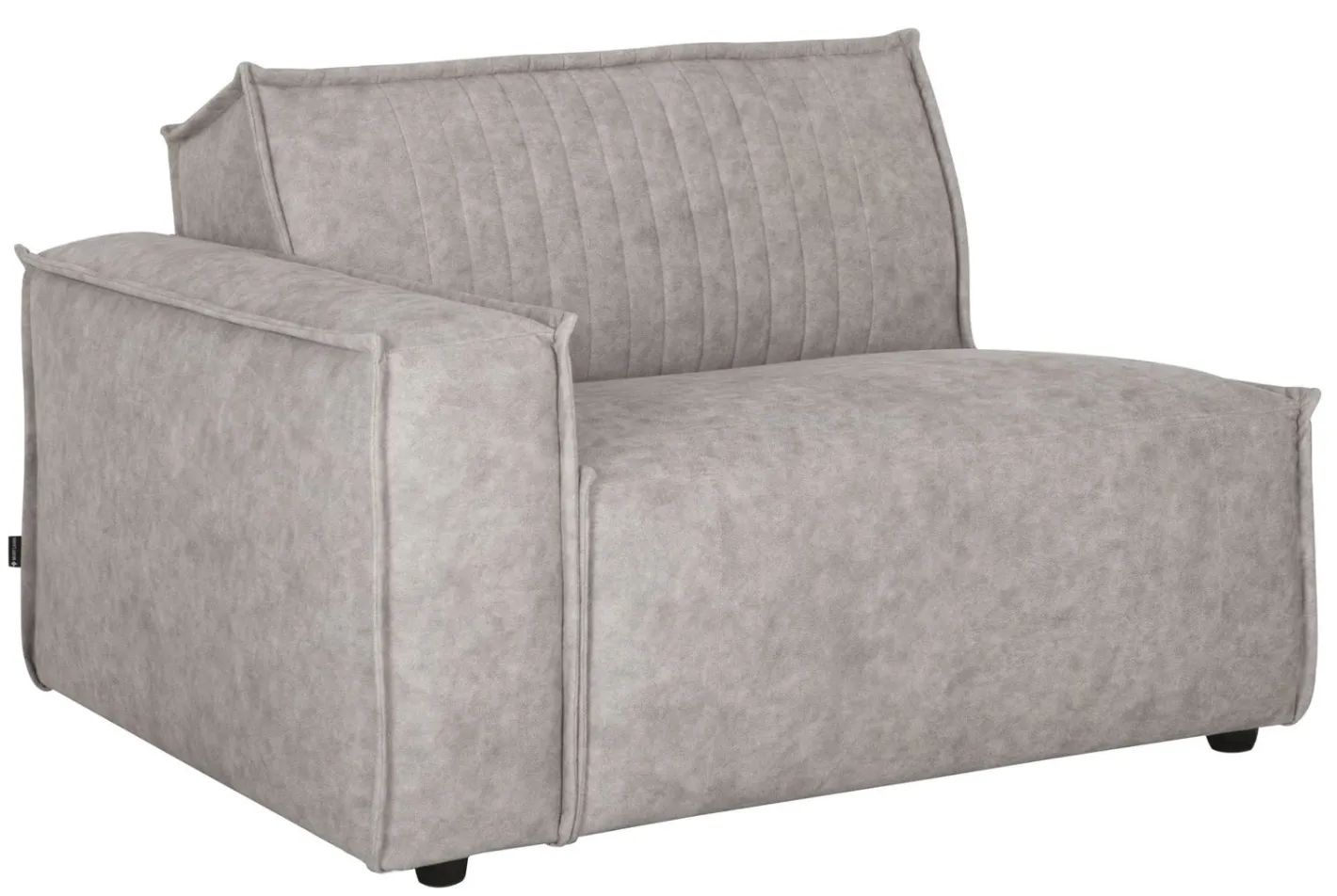 Sale MUST Living Rally 1-zits met arm links Elementenbank Light Grey