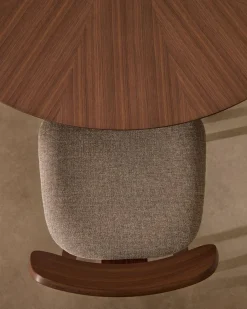 Outlet Kave Home Naanim Eettafel Bruin