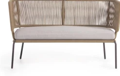 Hot Kave Home Nadin Tuinbank Beige, Naturel