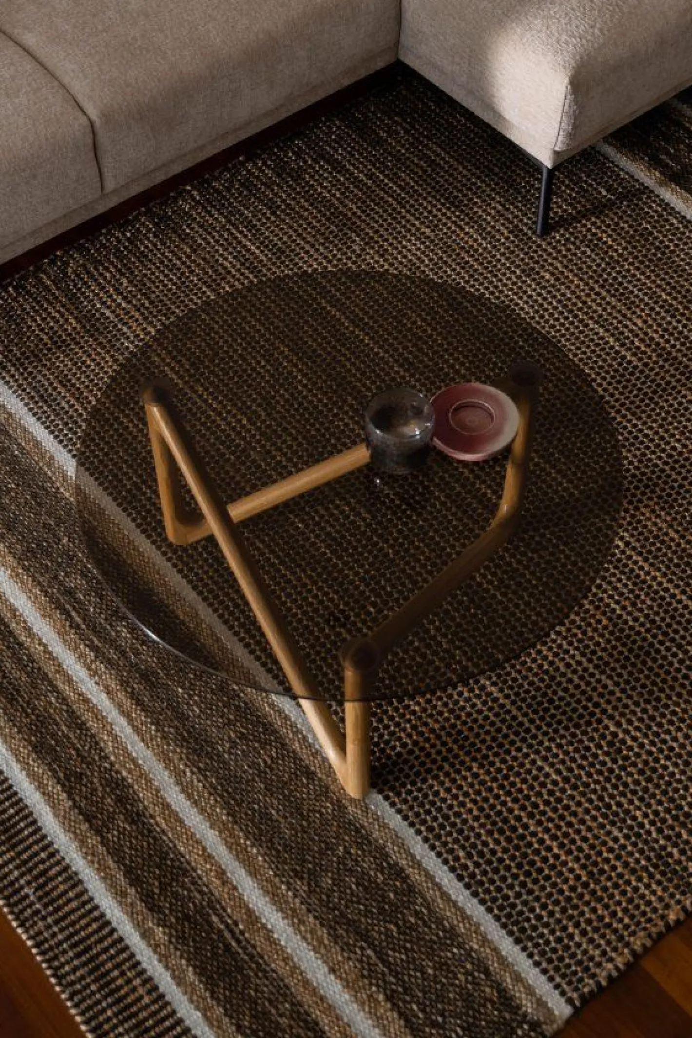 Outlet Dutchbone Naia Salontafel Walnut