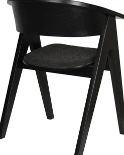 Outlet Zuiver NDSM Armstoel Zwart