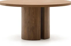Discount Kave Home Nealy Rond Eettafel Bruin