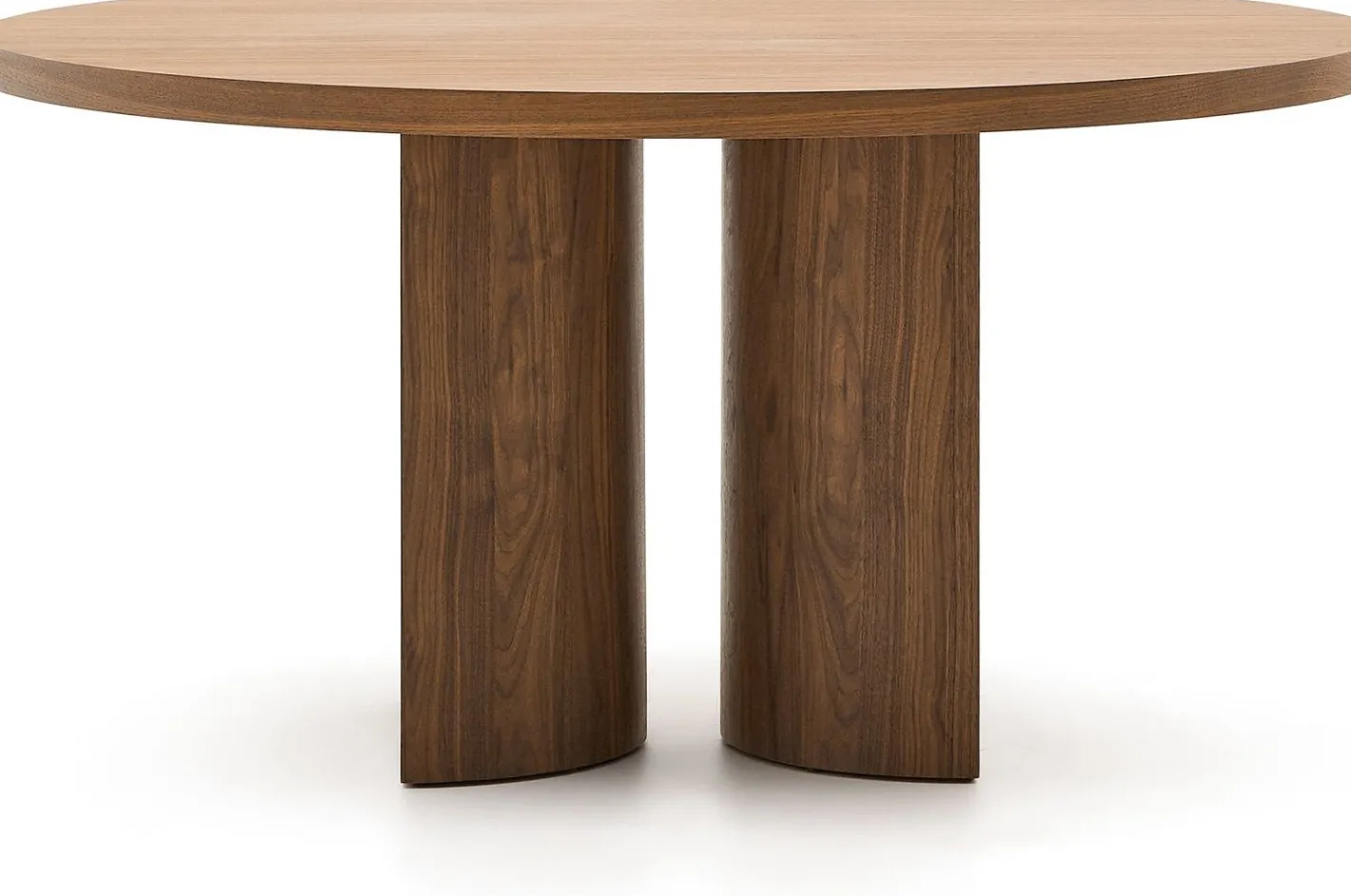 Discount Kave Home Nealy Rond Eettafel Bruin