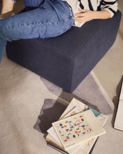 Kave Home Neom Hocker Blauw