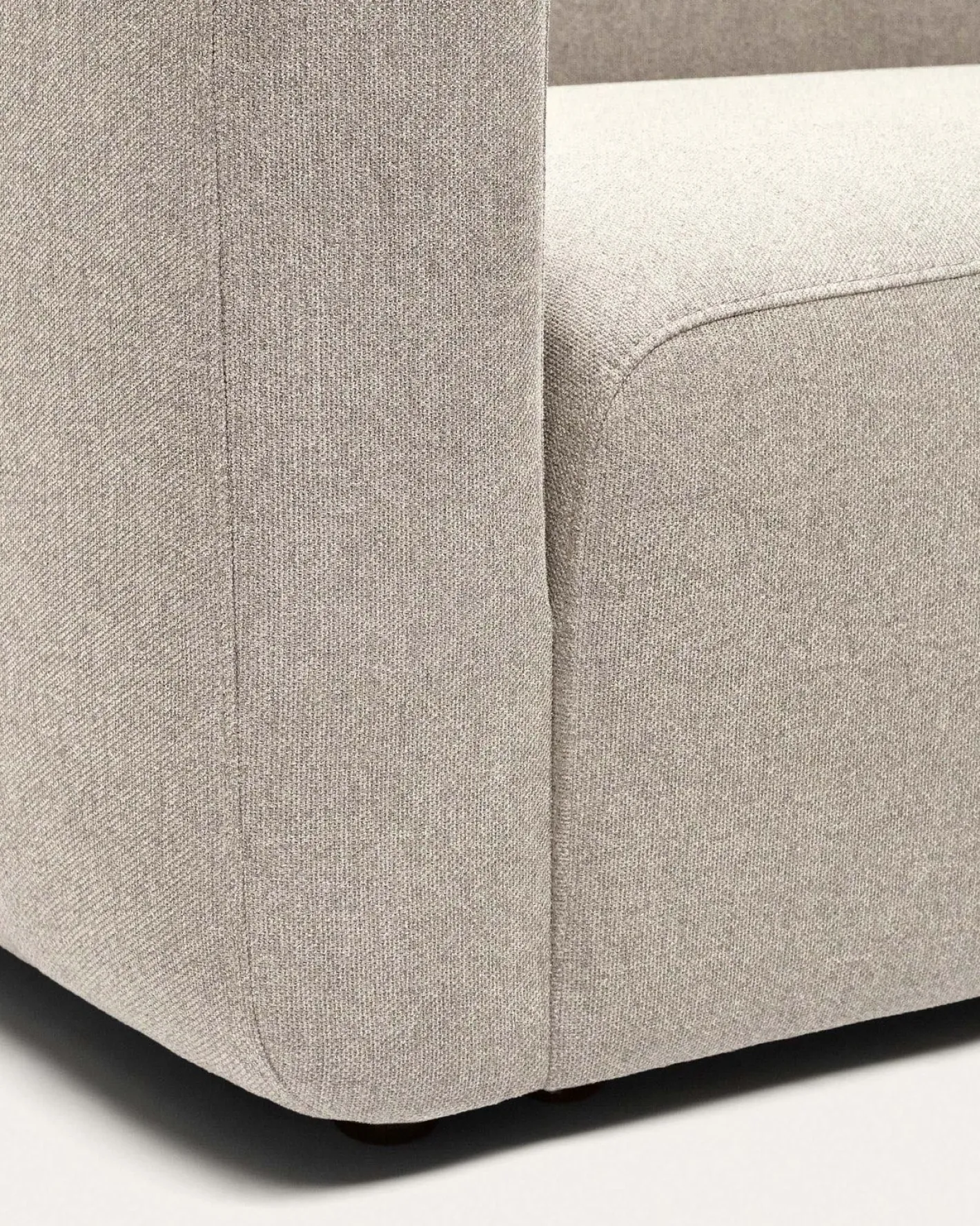 Outlet Kave Home Neom Hoekbank Beige