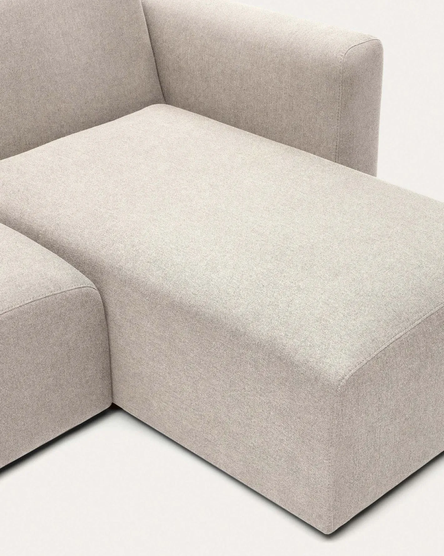 Outlet Kave Home Neom Hoekbank Beige