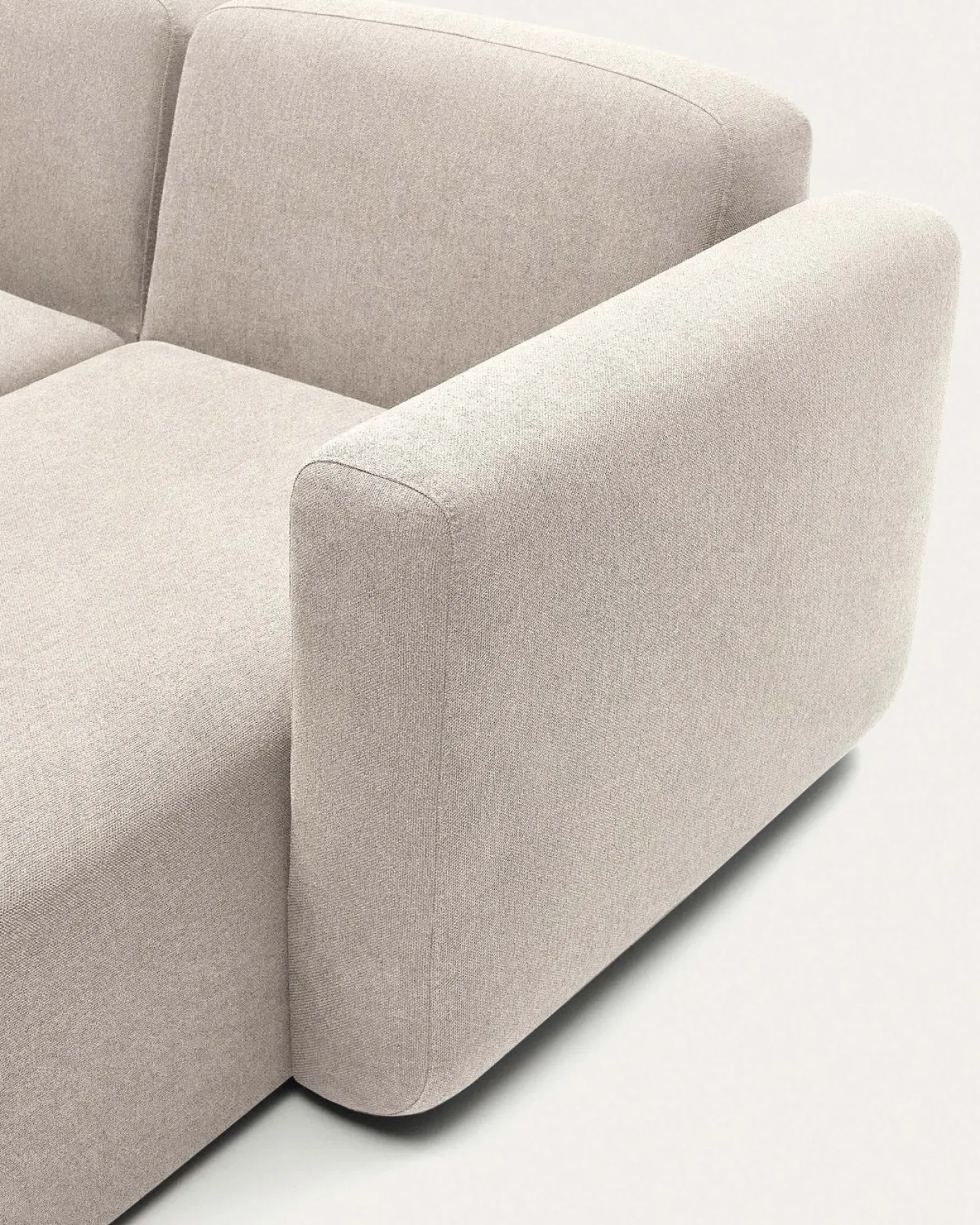 Outlet Kave Home Neom Hoekbank Beige