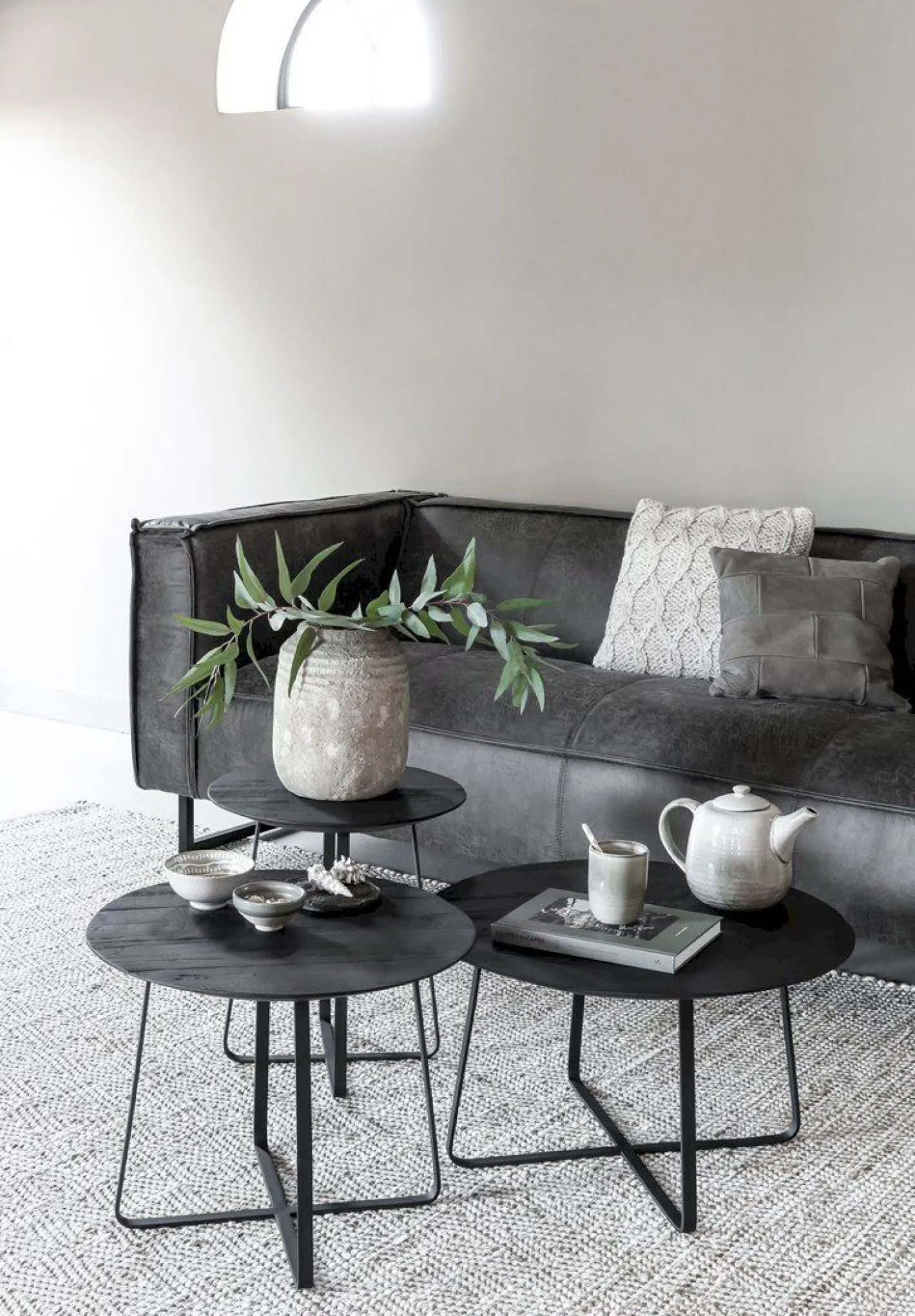New DTP Home Neptunes L Salontafel Zwart