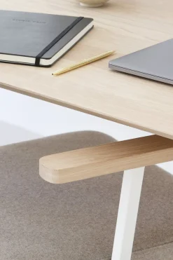 Best Studio HENK New Classic White Eettafel Naturel, wit