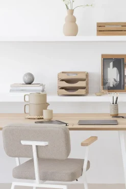 Best Studio HENK New Classic White Eettafel Naturel, wit
