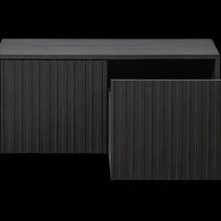 Sale WOOOD New Gravure Opbergbank Black