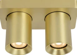 Lucide Nigel Plafondlamp Goud