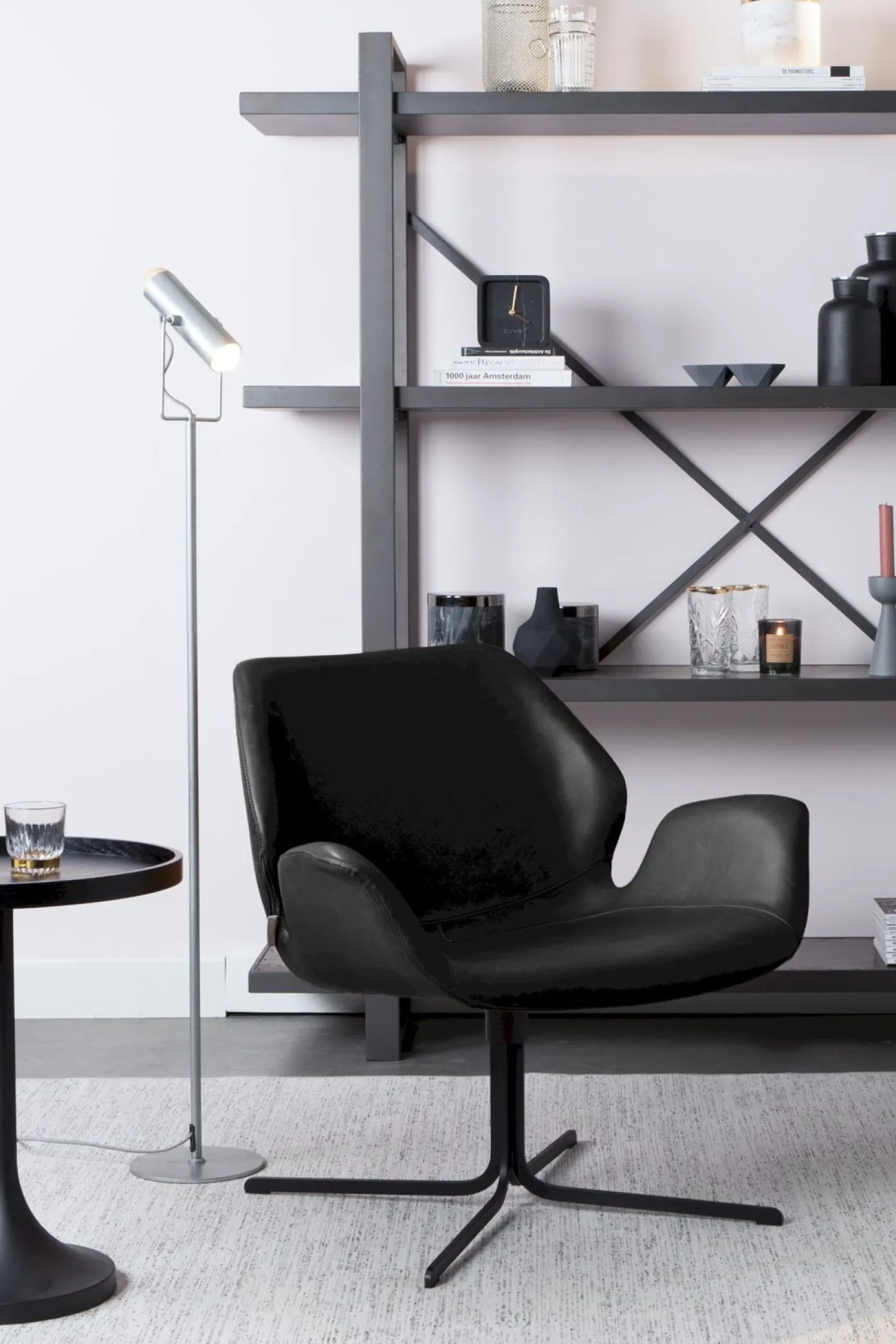 Best Zuiver Nikki Fauteuil Black