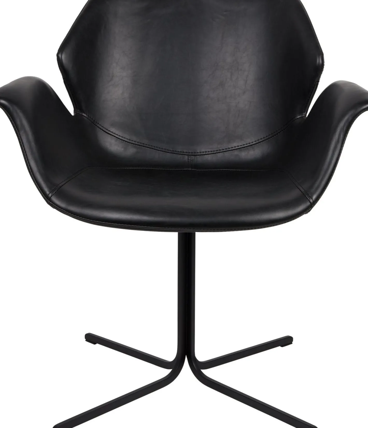 Discount Zuiver Nikki (set van 2) Eetkamerstoel Black