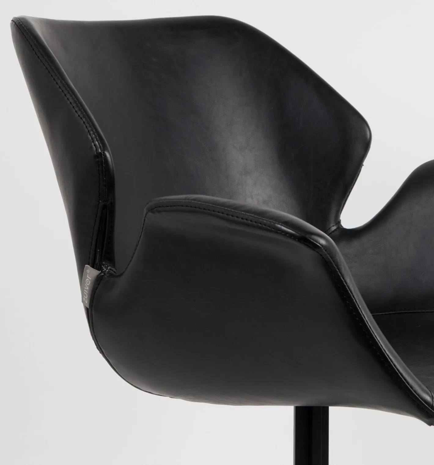 Discount Zuiver Nikki (set van 2) Eetkamerstoel Black