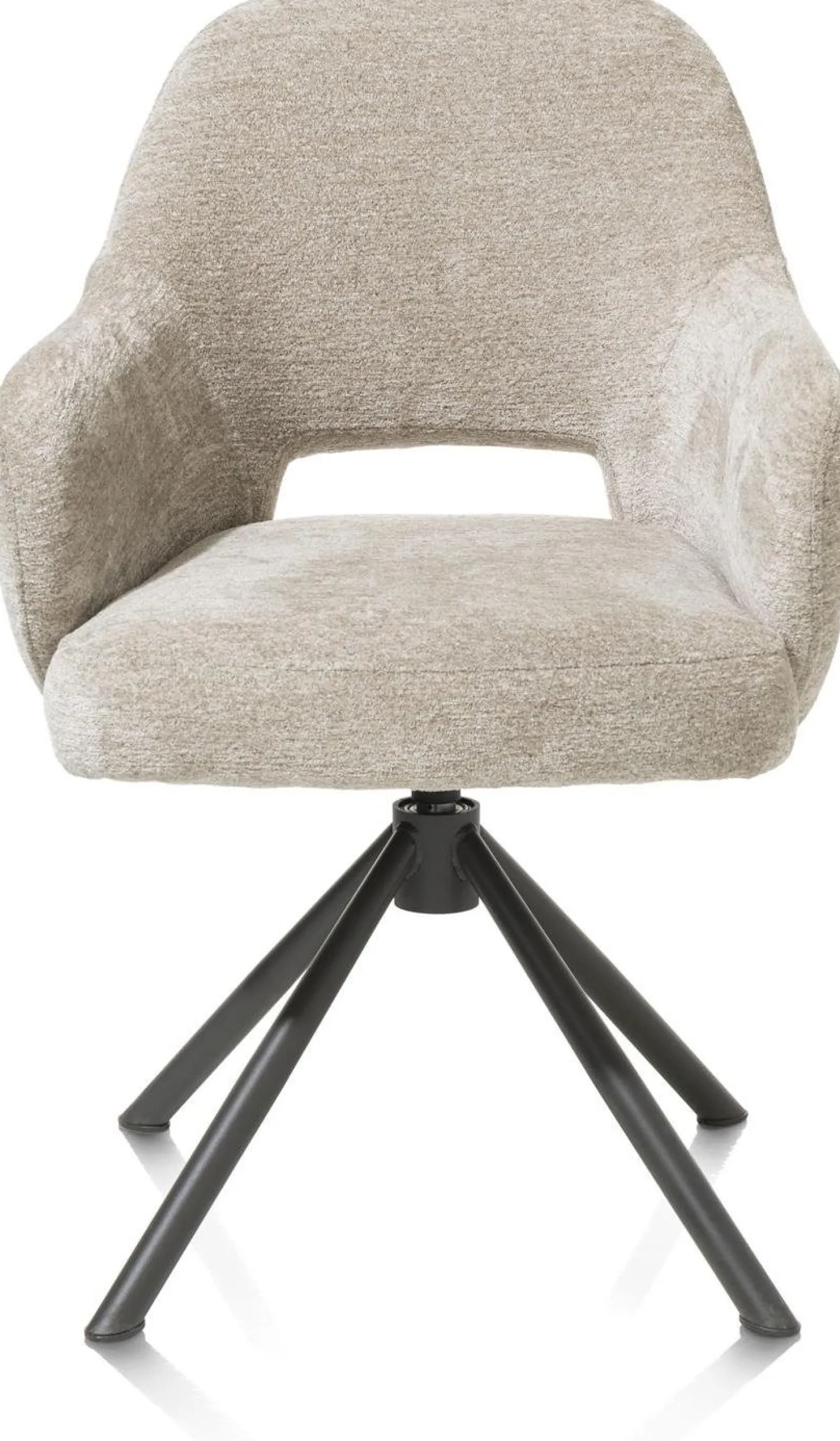 Hot Henders en Hazel Nikolas Armstoel Champagne