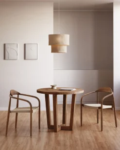Clearance Kave Home Nina Tuinstoel Bruin, Beige